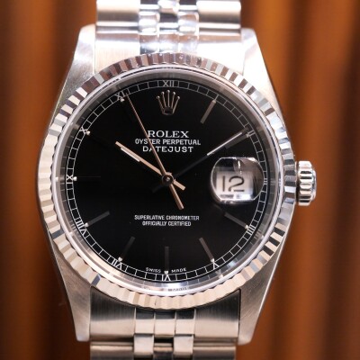 Rolex Datejust 36 black Dial