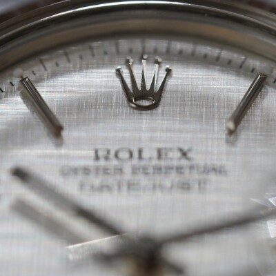 Rolex DateJust 36 linen dial