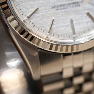 Rolex DateJust 36 linen dial