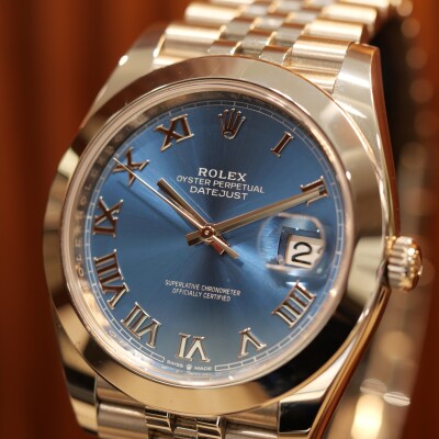 Rolex Datejust 41 Blue roman dial