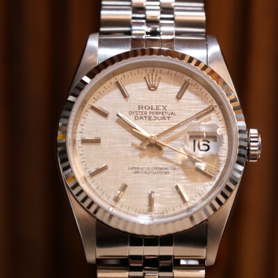 Rolex Datejust 36 linen Dial