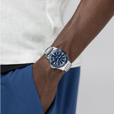 KHAKI NAVY SCUBA AUTO 40 MM