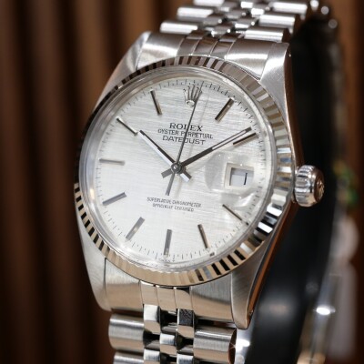 Montre Rolex Datejust 36 Linen Dial