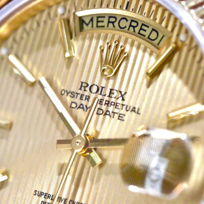 Rolex DAY DATE Tapestry dial