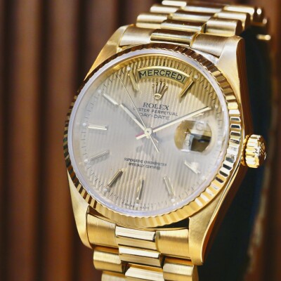 Rolex DAY DATE Tapestry dial