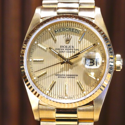 Rolex DAY DATE Tapestry dial
