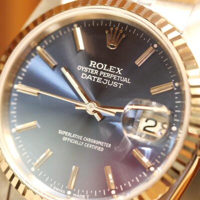 Rolex Datejust 36 Blue Dial