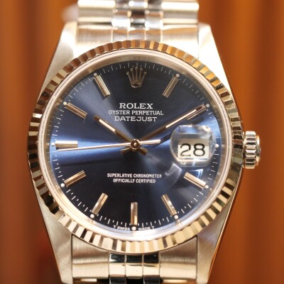 Rolex Datejust 36 Blue Dial