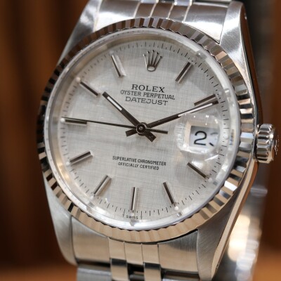 Rolex DateJust 36 Linen Dial