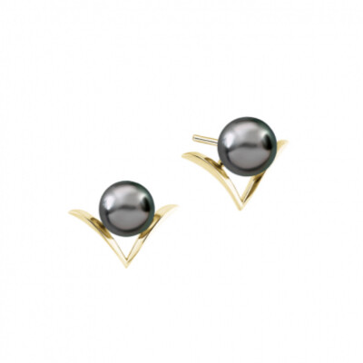 Boucles d'oreilles puces Archipel