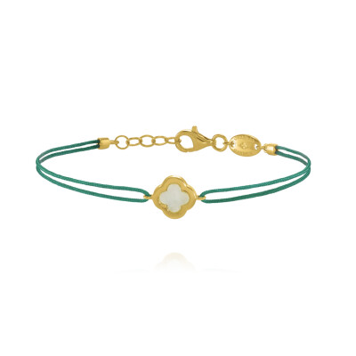 Bracelet Nacre & Vert LÉGENDE