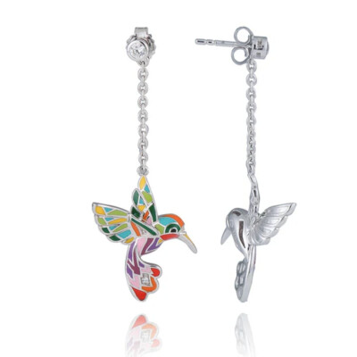 Boucles d'oreilles Colibri