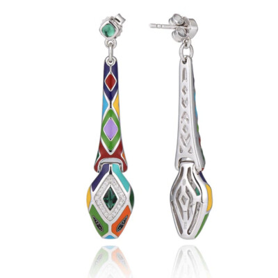 Boucles d'oreilles Serpent