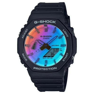 GA-2100 NOIRE verre iridescent