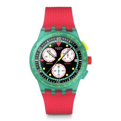Montre SWATCH Neon Emerald Chrono