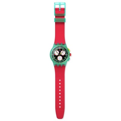 Montre SWATCH Neon Emerald Chrono