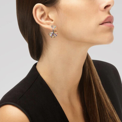 Boucles d'oreilles Ginkgo