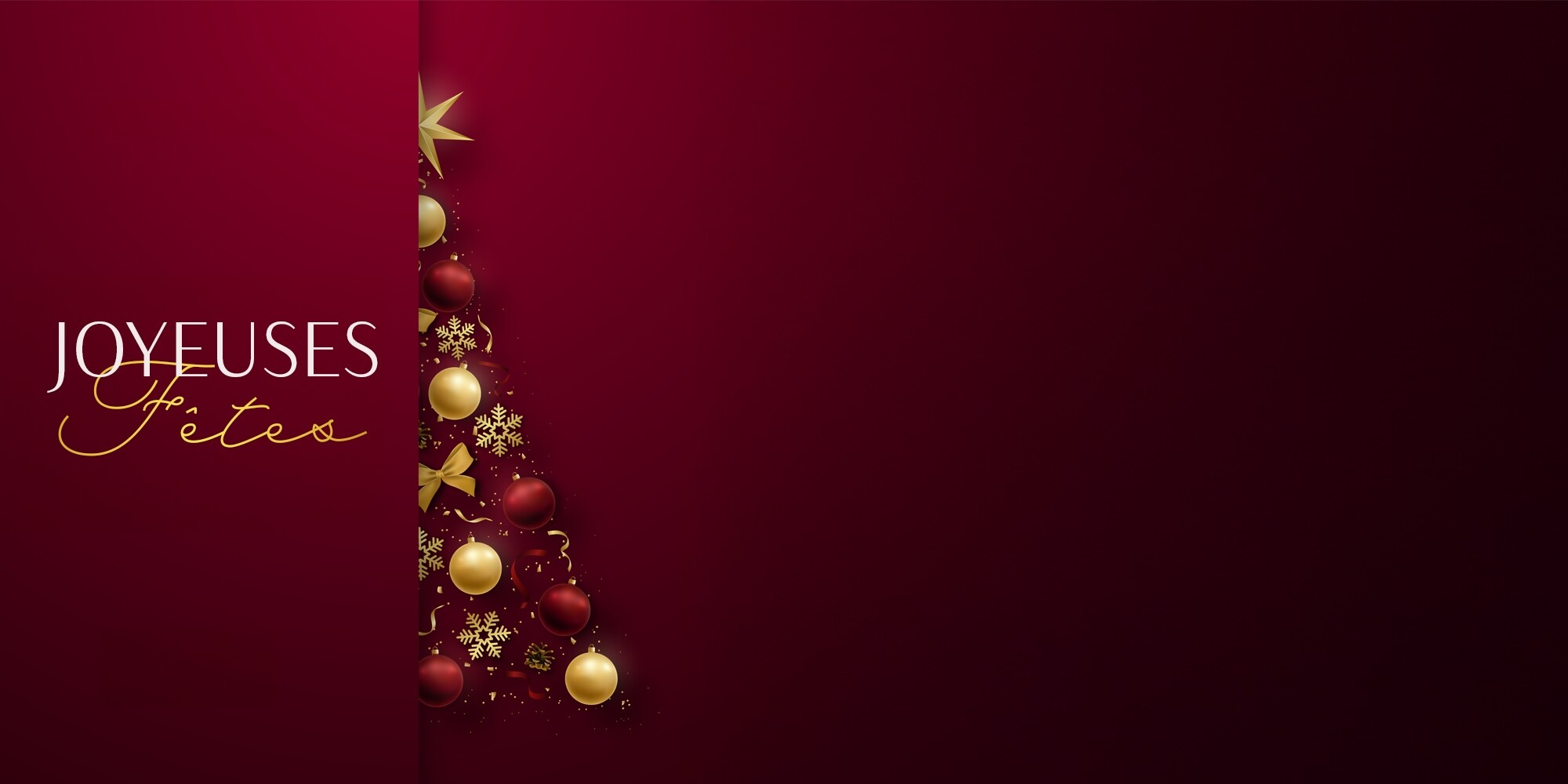 Joyeuse fêtes de fin d'année