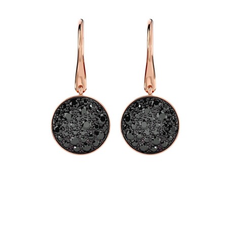 Boucles d'oreilles Constellation Diamants Noirs