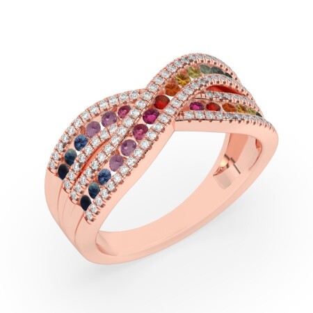 Bague Arc-en-ciel