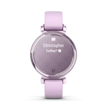 Lily® 2, Metallic Lilac avec bracelet en silicone lilas