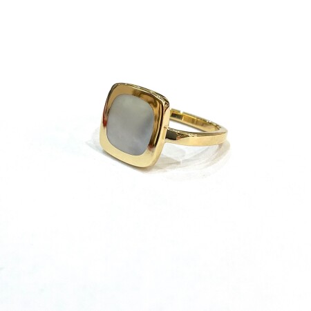 Bague dinh van Impression en or jaune et nacre 214311