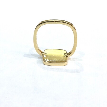 Bague dinh van Impression en or jaune et nacre 214311