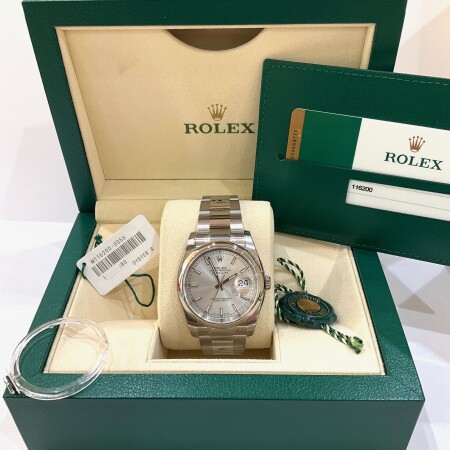 Rolex datejust tout acier 36 oyster 116200-0056