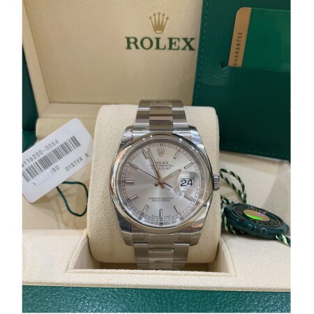 Rolex datejust tout acier 36 oyster 116200-0056