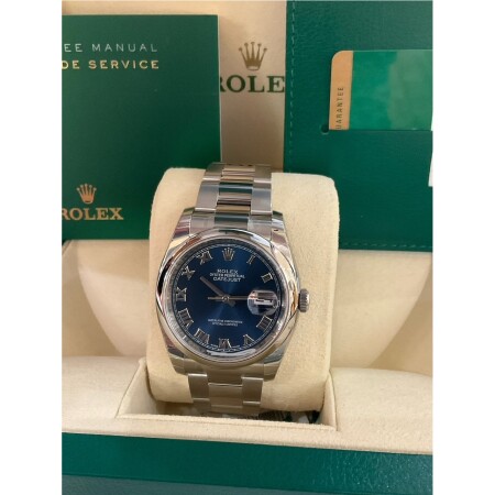 Rolex 116200-0060 datejust sur bracelet oyster