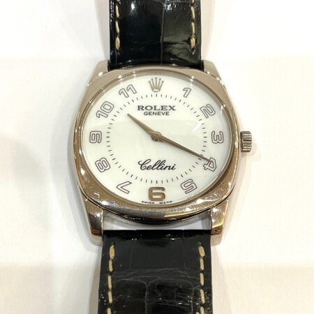 Montre Rolex cellini Danaos 4233/9 or gris