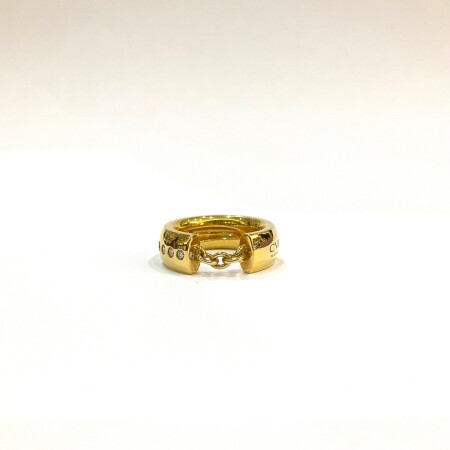 Bague collection CVIII or jaune et diamants