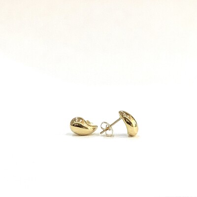 Boucles d'oreilles goutte petit modèle or jaune