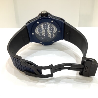 Montre Hublot Big Bang MECA-10 Ceramic Blue 45mm 414.EX.5123.RX