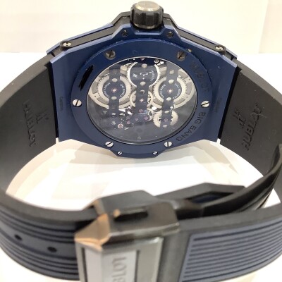 Montre Hublot Big Bang MECA-10 Ceramic Blue 45mm 414.EX.5123.RX
