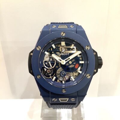 Montre Hublot Big Bang MECA-10 Ceramic Blue 45mm 414.EX.5123.RX