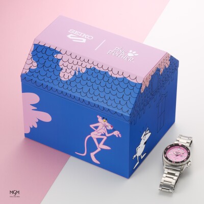 Seiko Panthere Rose / pink Panther