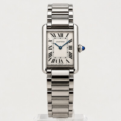 Montre Tank Must Petit modèle, mouvement quartz, acier