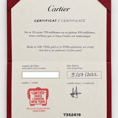 Bague Cartier Love
