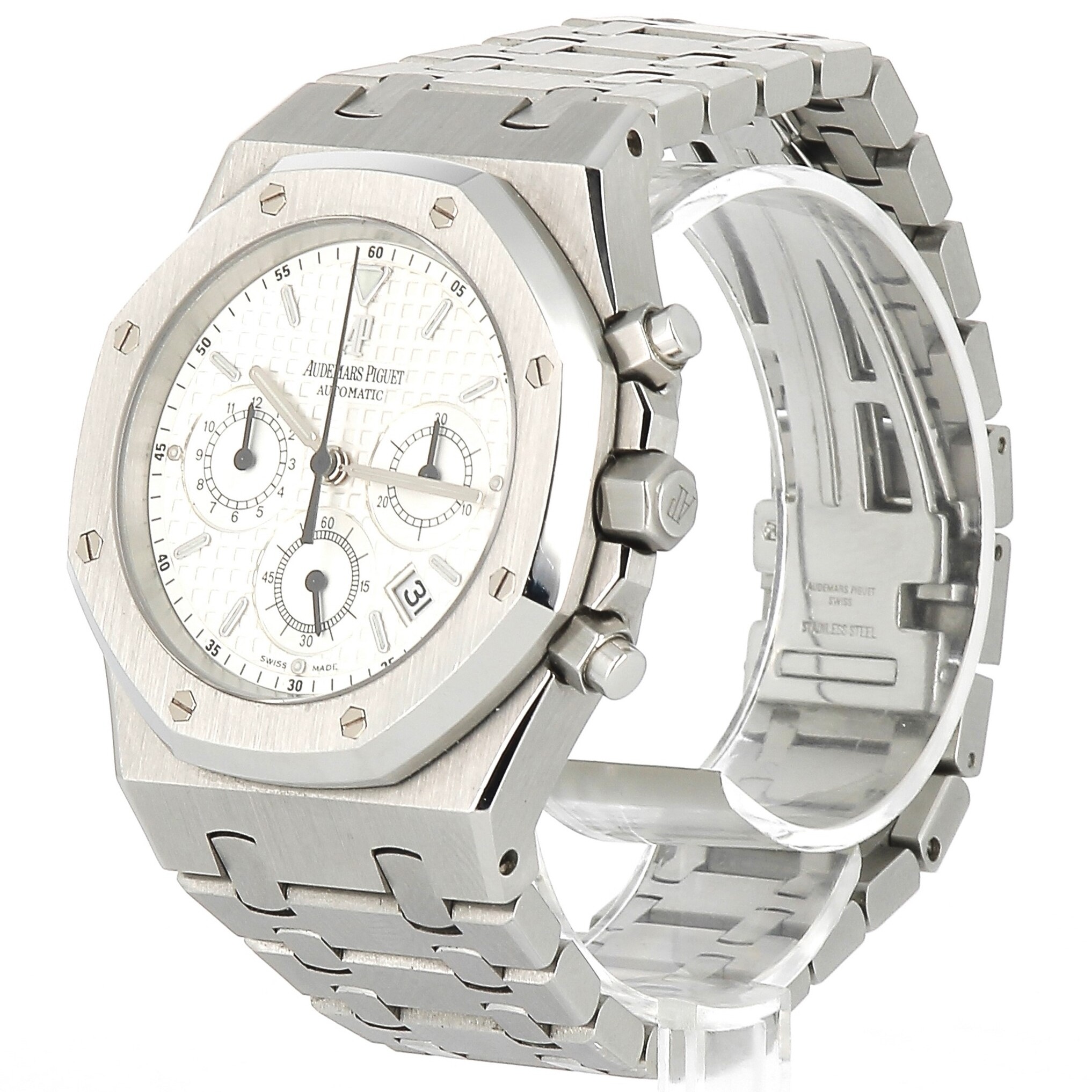 audemars piguet royal oak chronograph blue dial 39mm