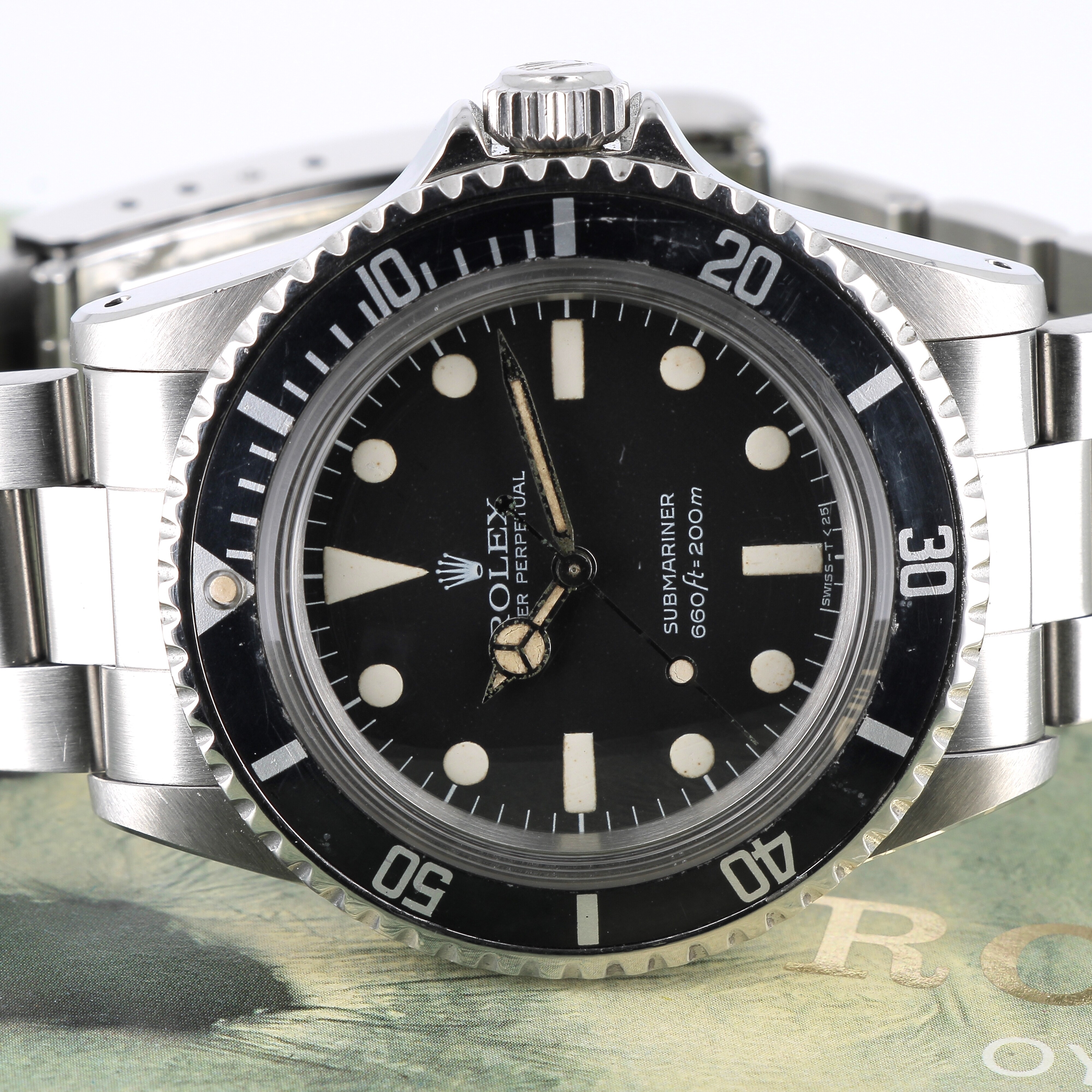 Submariner 5513 Maxi Dial -1981- vue 6