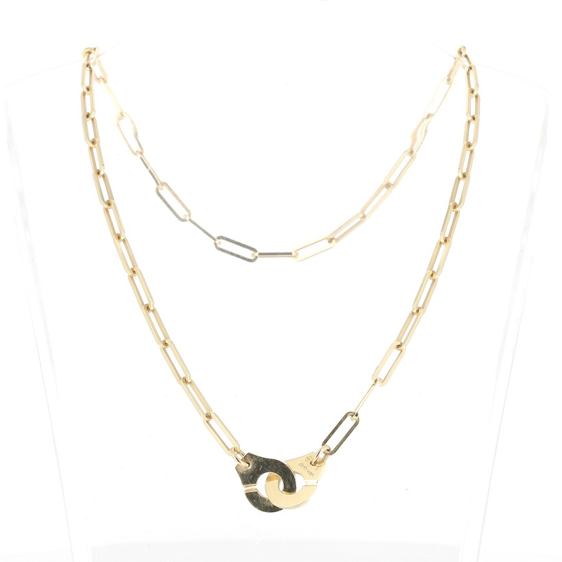 Collier Menottes Or Jaune 44cm