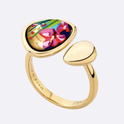 Bague Open Pebble