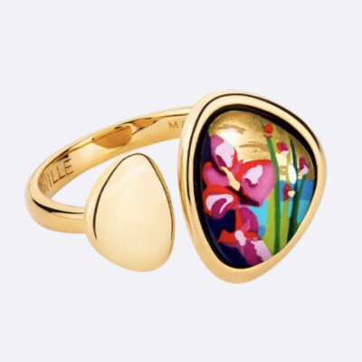 Bague Open Pebble