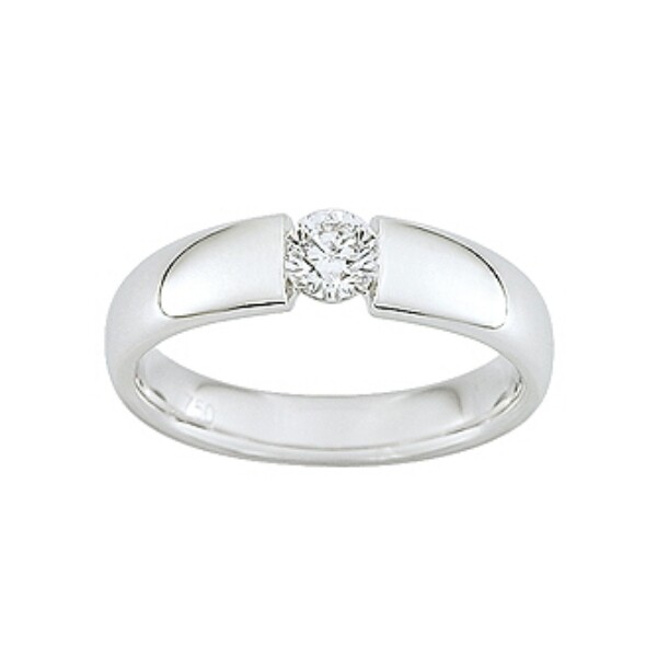 Bague Diamant 0.30 carats et Or 750 (taille 54)