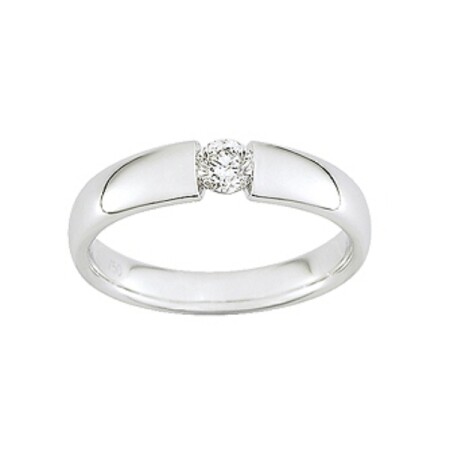 Bague Diamant 0.20 carats Or 750 (taille 54)