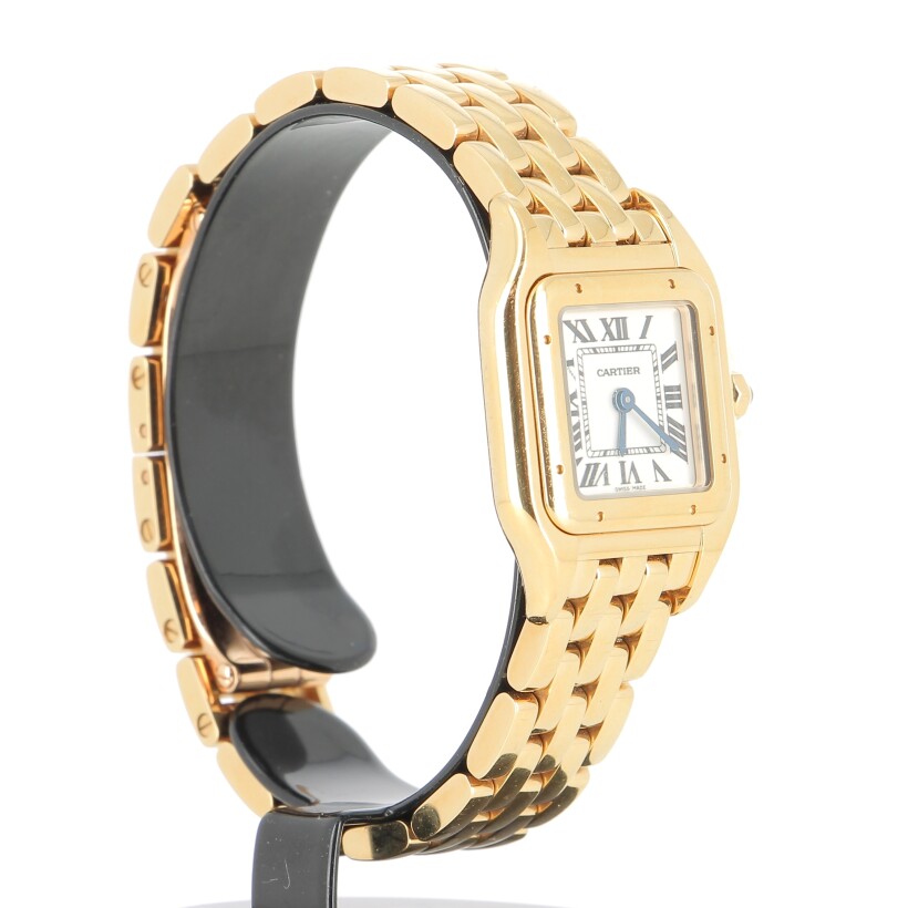 Panthère de Cartier watch, Small model, quartz movement, yellow gold
