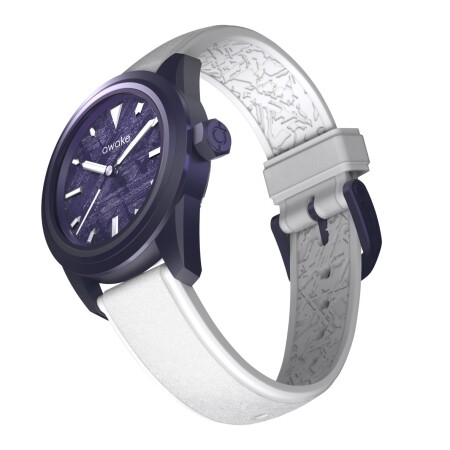 Awake Time Travelers - Purple 40mm watch