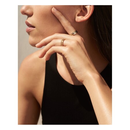 Bague Akillis bandeau Capture Me en or rose