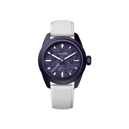 Awake Time Travelers - Purple 40mm watch